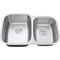 Ruvati 32" Undermount 60/40 Double Bowl 16 Gauge SS Kitchen Sink RVM4310 - alternate 10